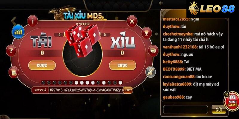 Luật Chơi Game Tài Xỉu MD5 Tại Leo88